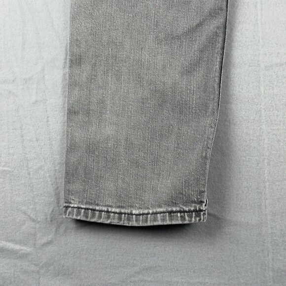 Levi's 511 Jeans Slim Skinny Straight Mens Gray Med Wash Low Rise Size 36x32 - Picture 6 of 16